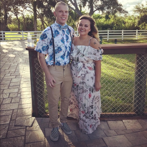 Premier amour cold shoulder style maxi - Picture 7 of 7